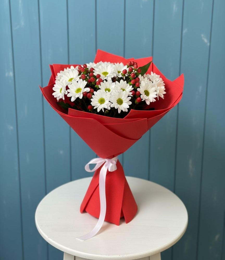 Букет цветов из: Хризантемы в Елабуге