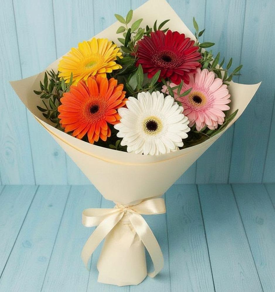 Букет цветов из: Герберы в Елабуге