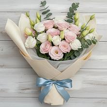 Букет цветов из:  Лизиантусы в Елабуге