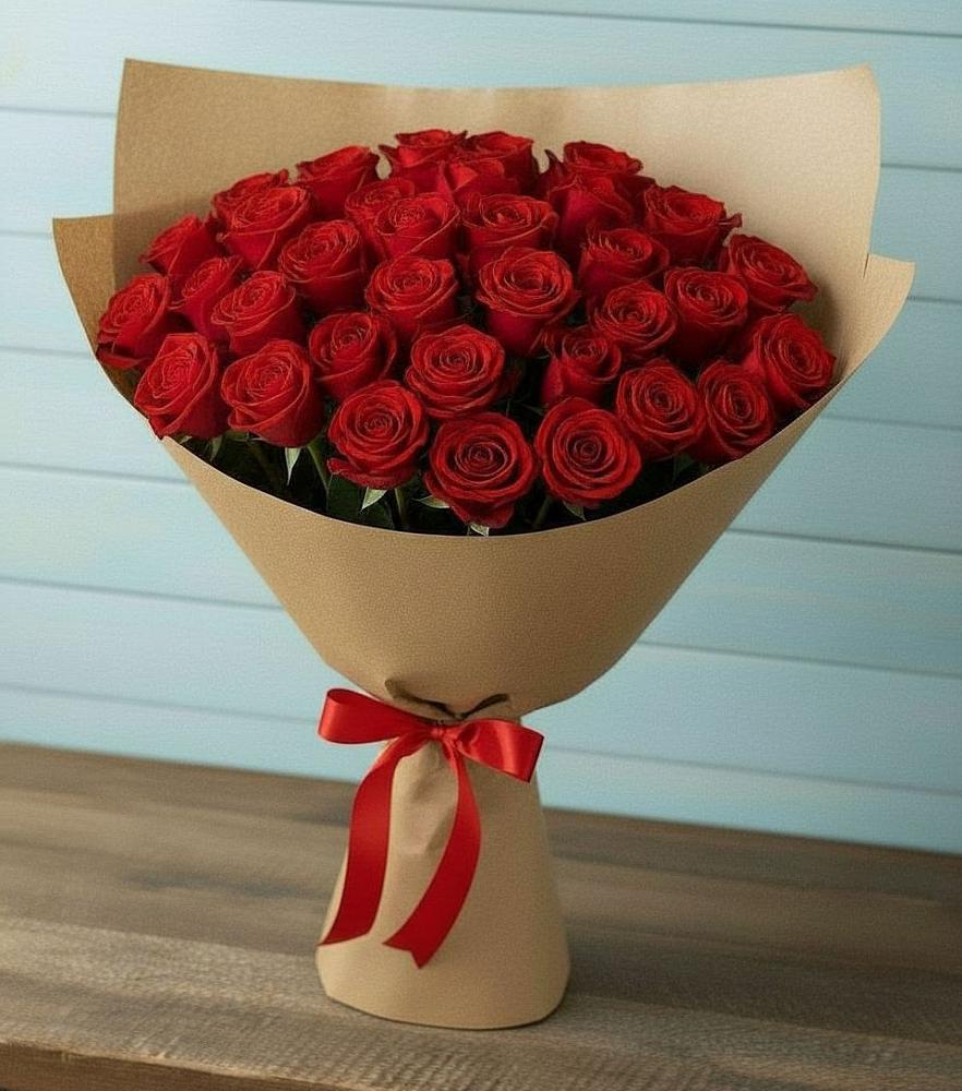 Букет Красные розы Милано в Елабуге