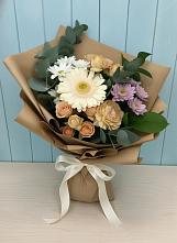 Букет цветов из:  Герберы и Хризантемы в Елабуге