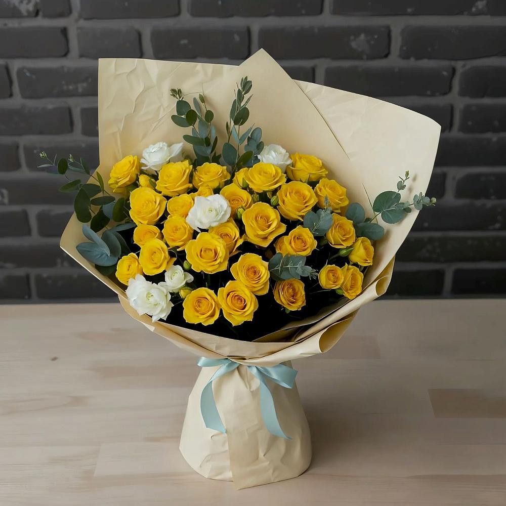 Букет цветов из: Розы в Елабуге