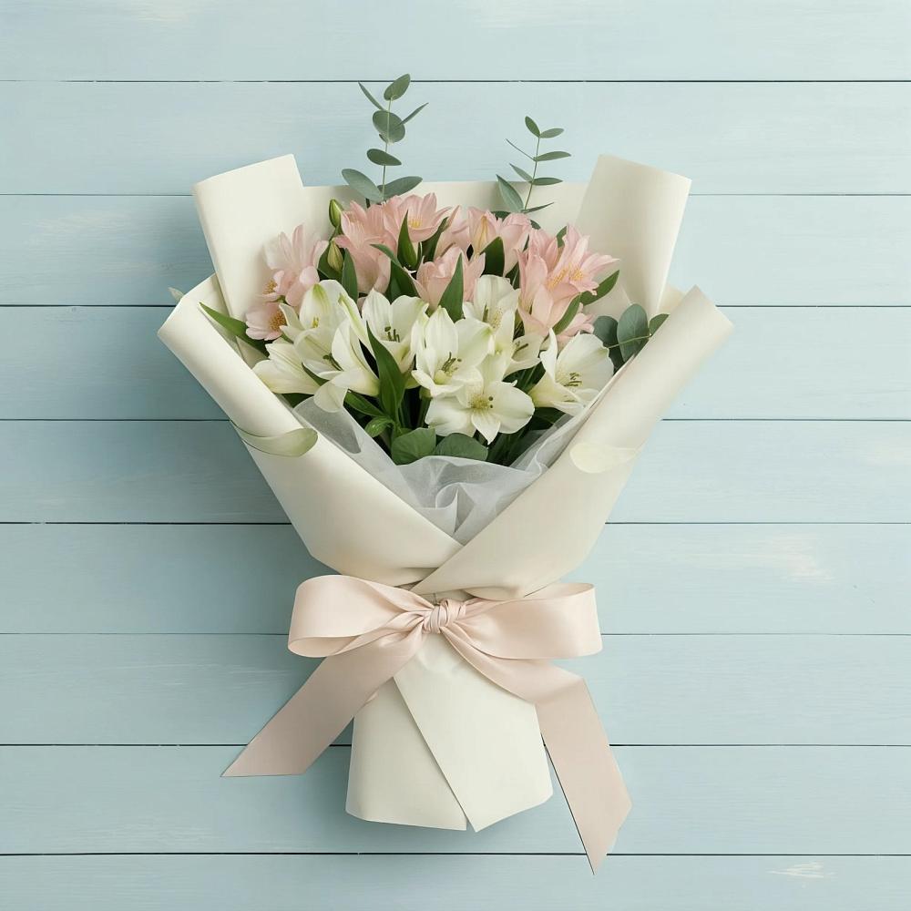 Букет цветов из: Альстромерии в Елабуге